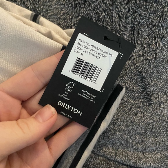 Brixton Shirt, new with tags - Picture 2 of 2